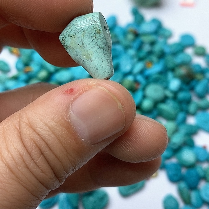 绿松石珠宝奇石未镶嵌