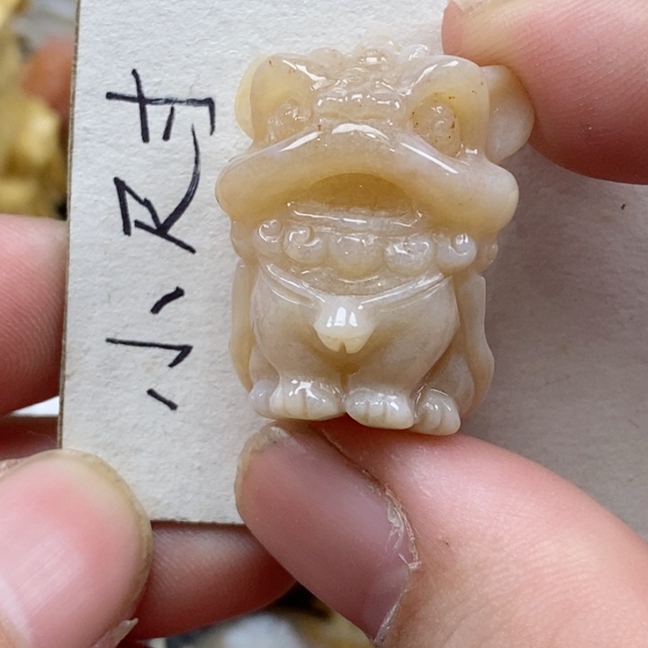 颈饰未镶嵌硅化珊瑚（珊瑚玉）专*小