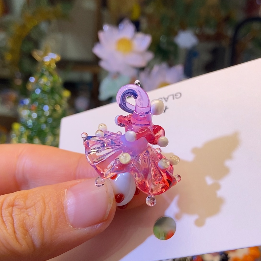 琉璃手工艺品021蘑菇