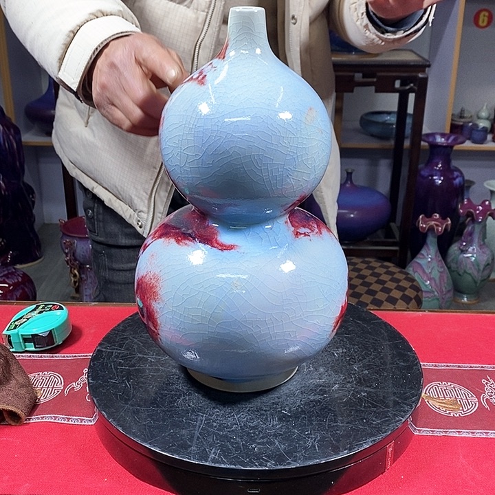 瓶中国神垕精品钧瓷