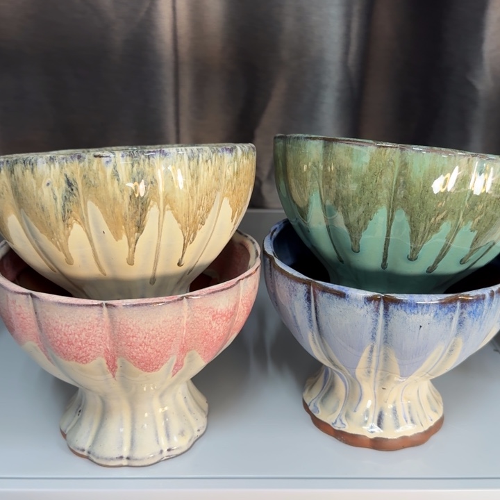 紫砂花盆口15高12，111111