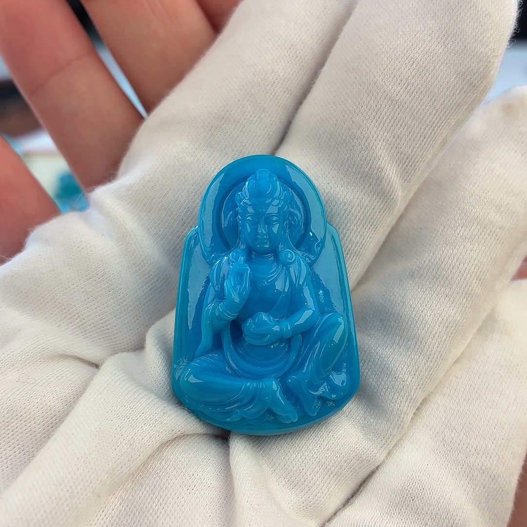 未镶嵌绿松石绿松石