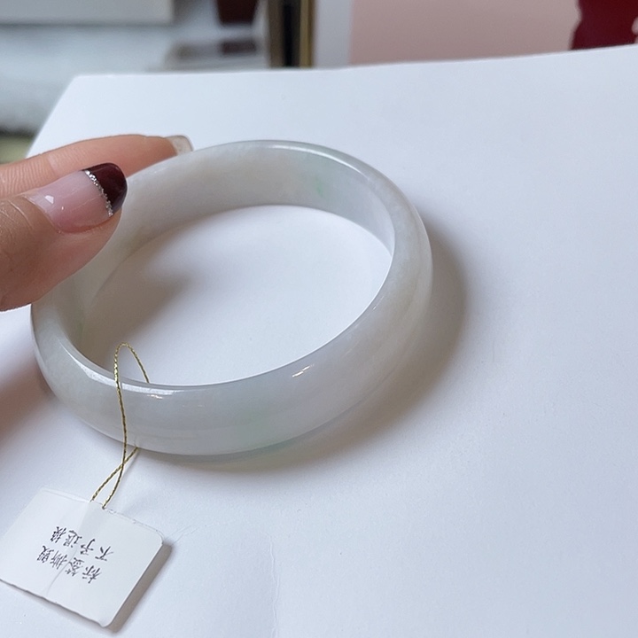 翡翠手镯未镶嵌57手镯