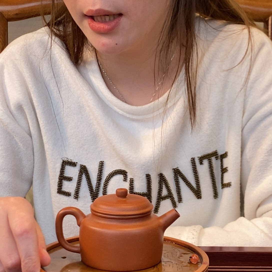 紫砂茶壶精工半手降坡德钟150毫升