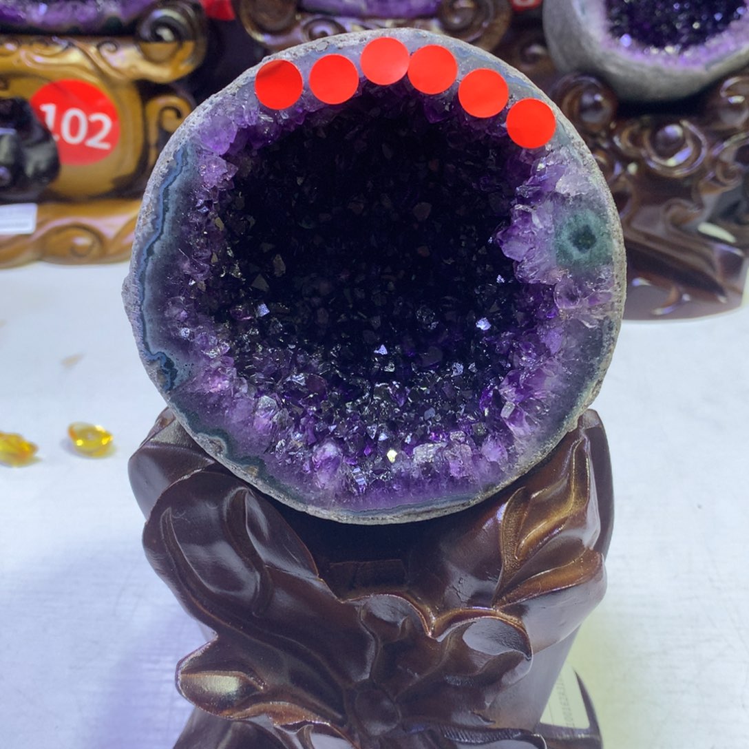 紫晶大型摆件（非配饰）未镶嵌