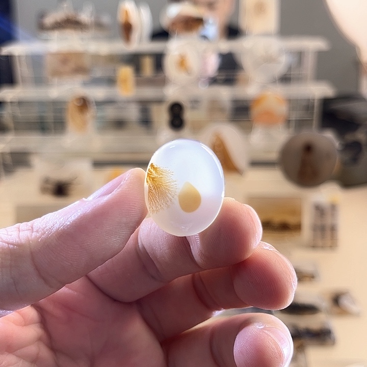 玛瑙/玉髓未镶嵌吊坠(不含链)