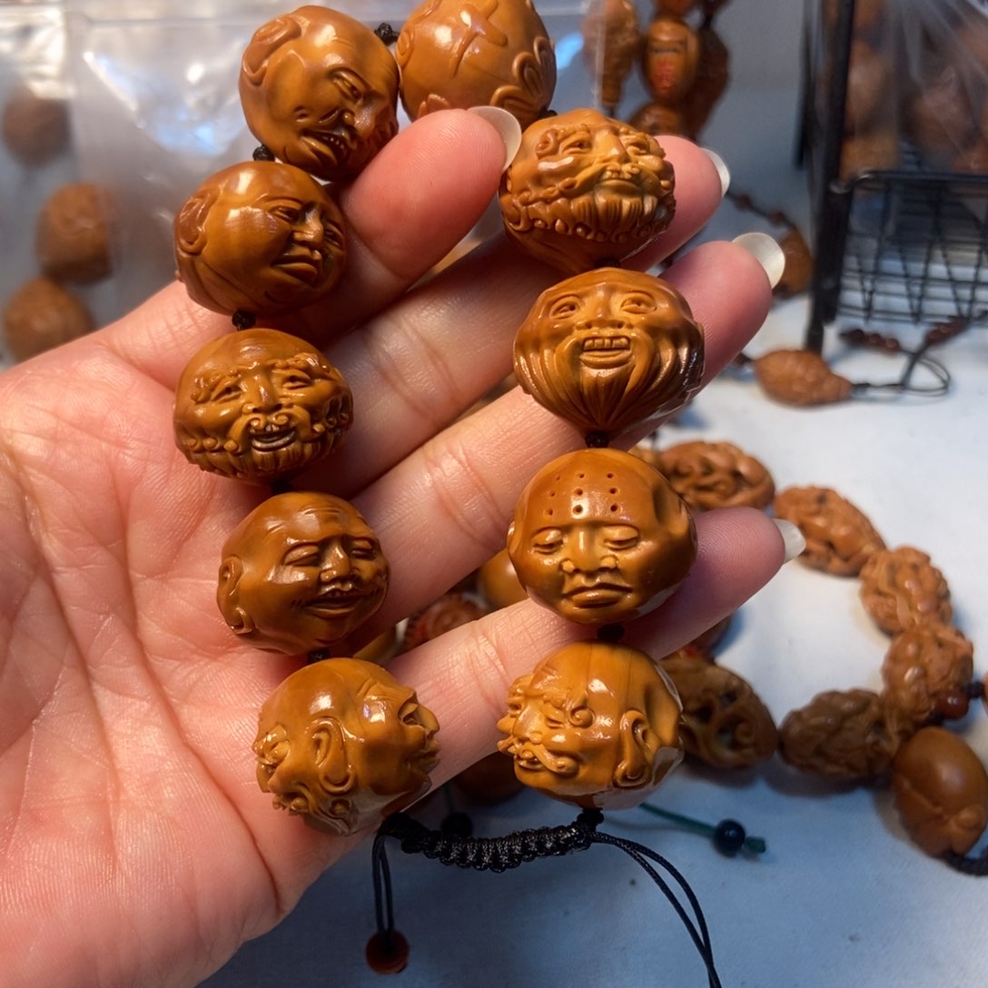 橄榄核手串/手链须派十八罗汉22