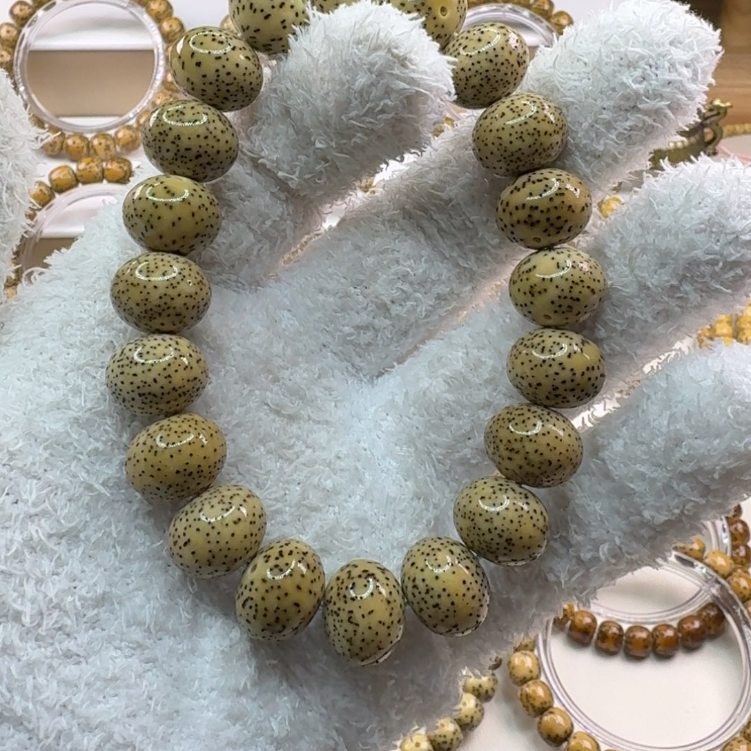 星月菩提吊坠海南星月苹果珠单圈