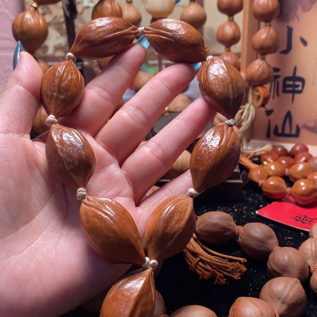 手串/手链橄榄核2.2三花长款素