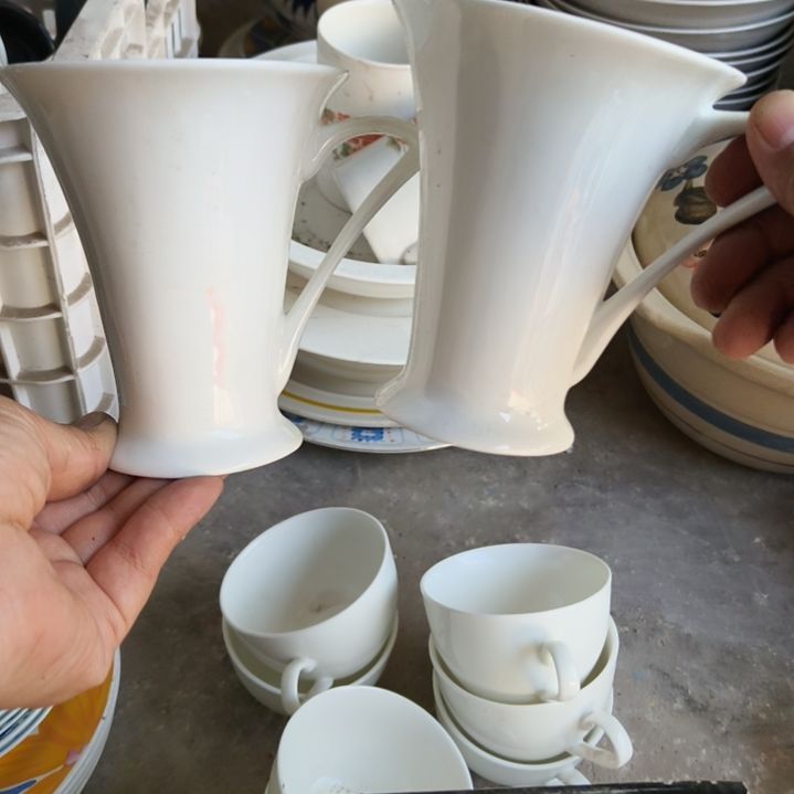瓷片磁州窑陶瓷盘碗壶杯