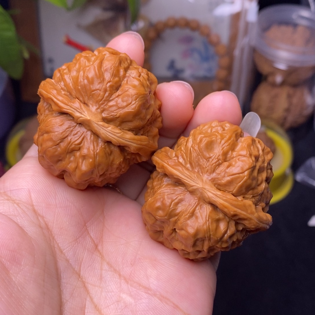 文玩核桃把件40青蛙