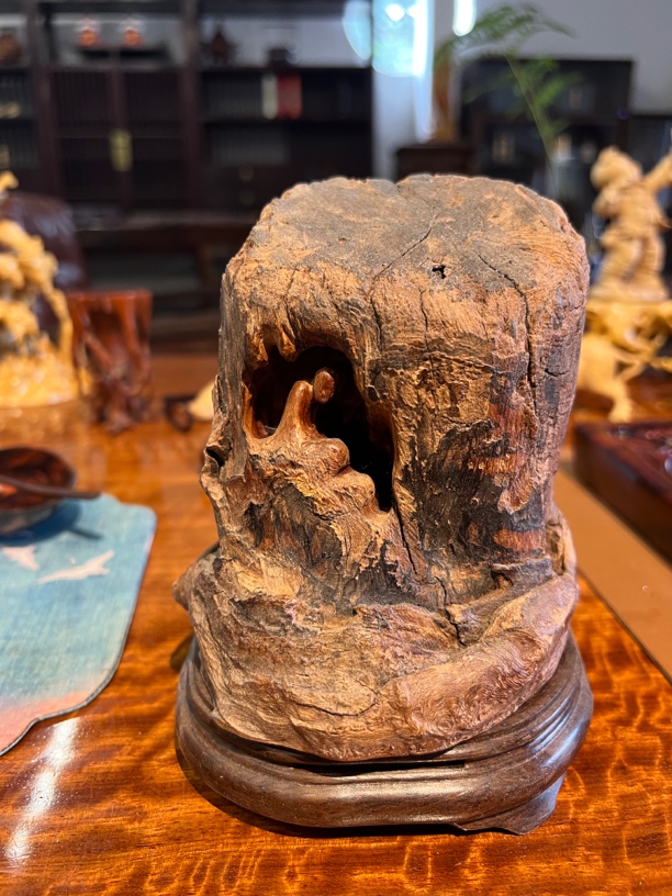 荔枝木茶空间香炉