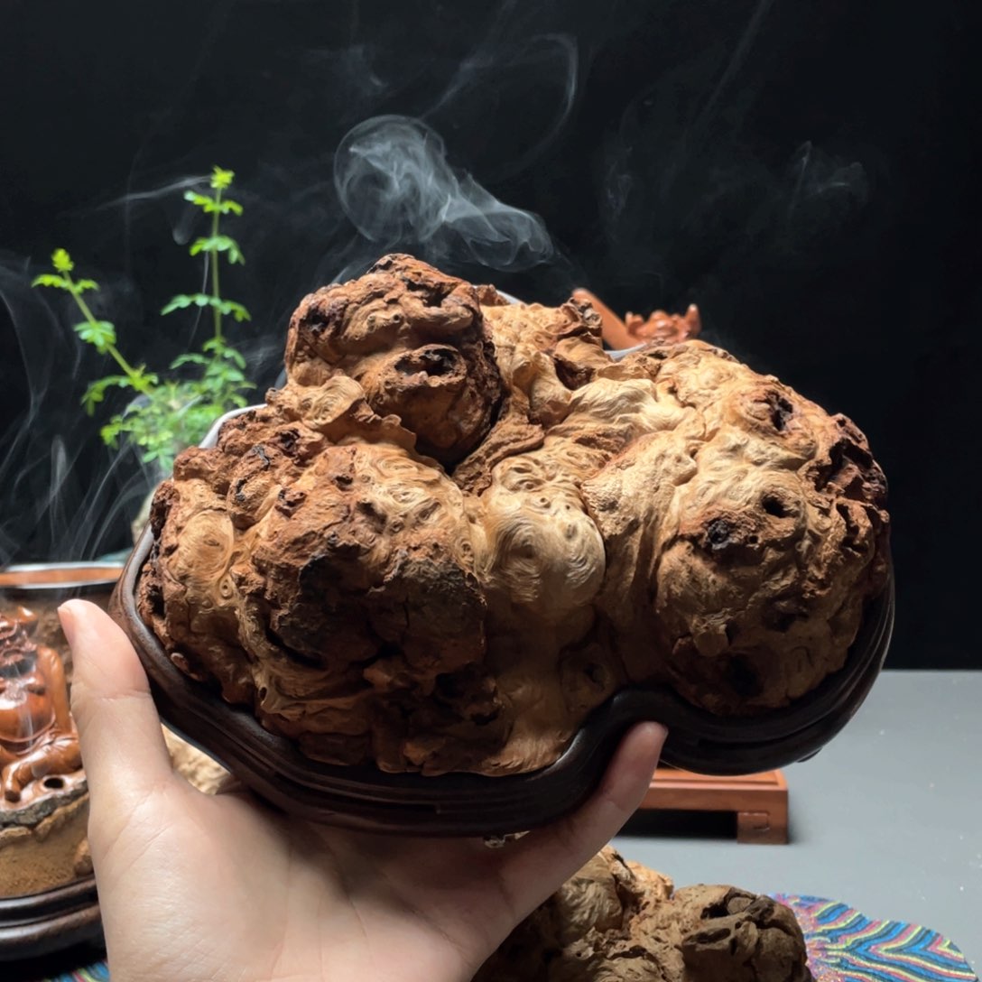 香榧木虚*之荔枝木香炉