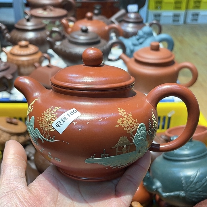 紫砂茶壶350cc宜兴紫砂壶