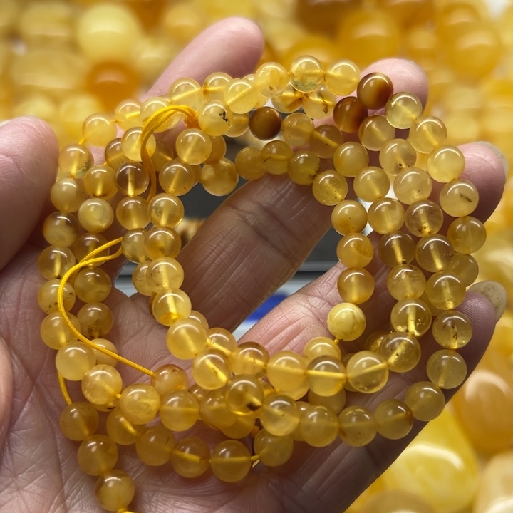 琥珀（矿物珀）未镶嵌裸石