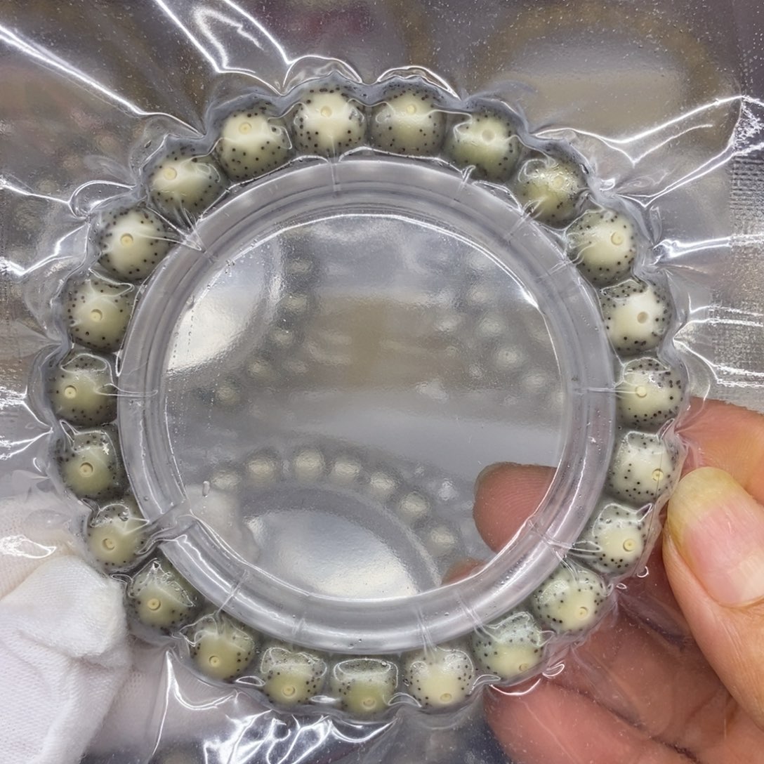 吊坠星月菩提?**?石玉料10/9大眼睛