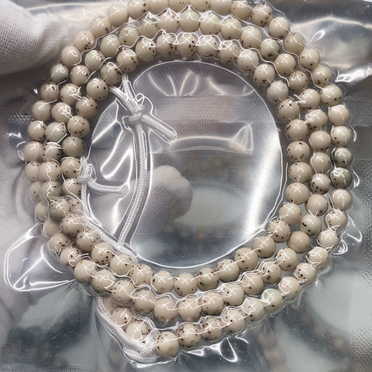 【闪购商品】星月菩提手串6圆一物一图原生态同枝糯冰大留白