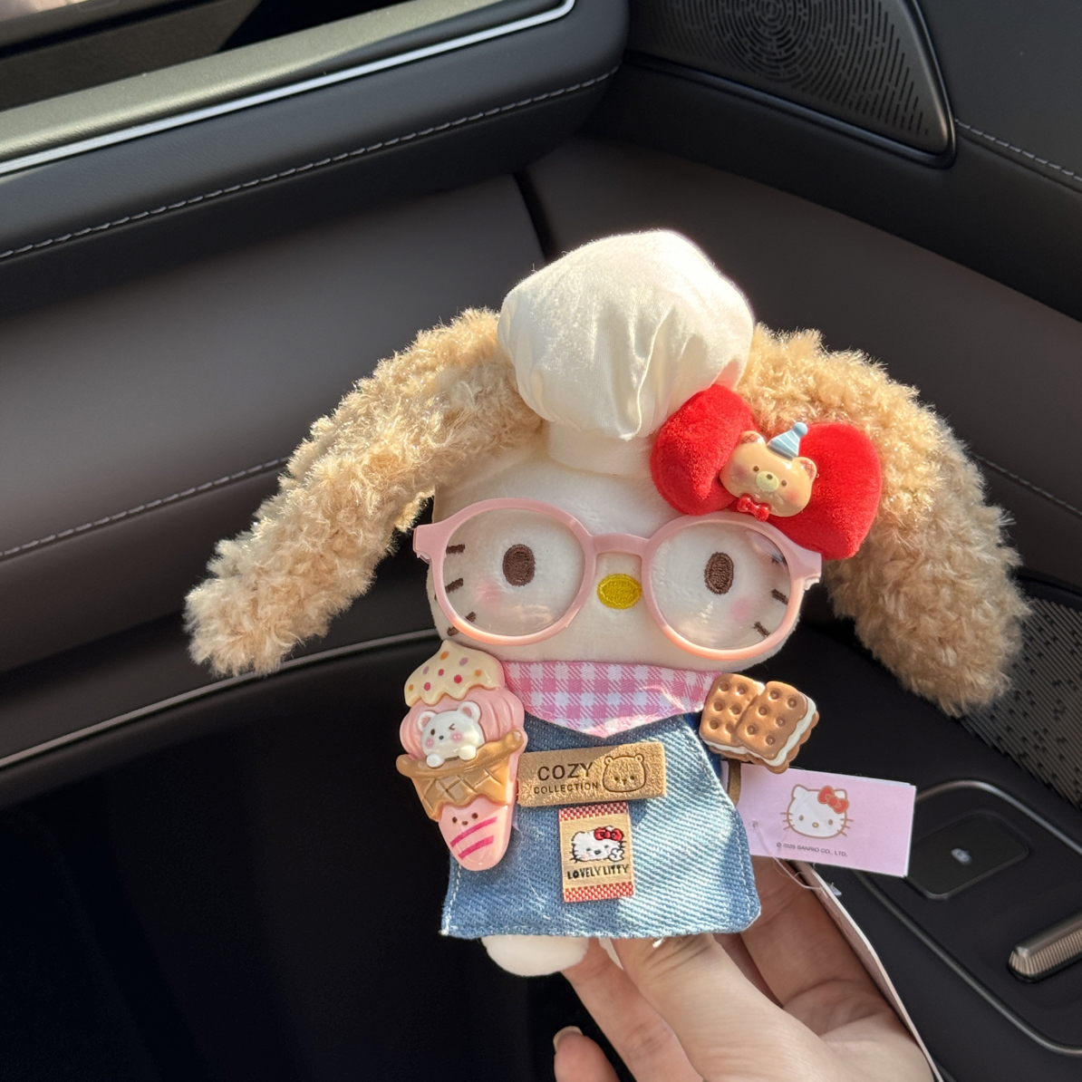 正版hello kitty包包挂件芭菲兔垂耳兔可爱甜美包挂饰