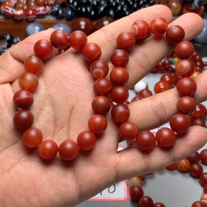 未镶嵌手链玛瑙/玉髓南*饼