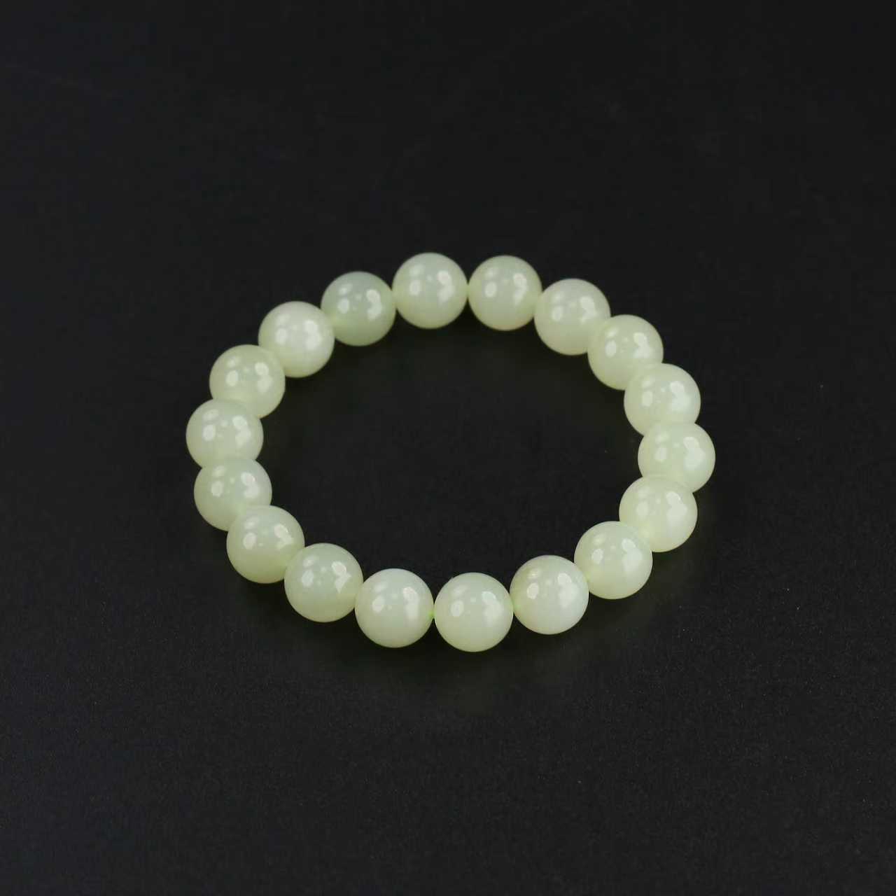 国玉天工青玉手串10mm gytg0402 多样性发货