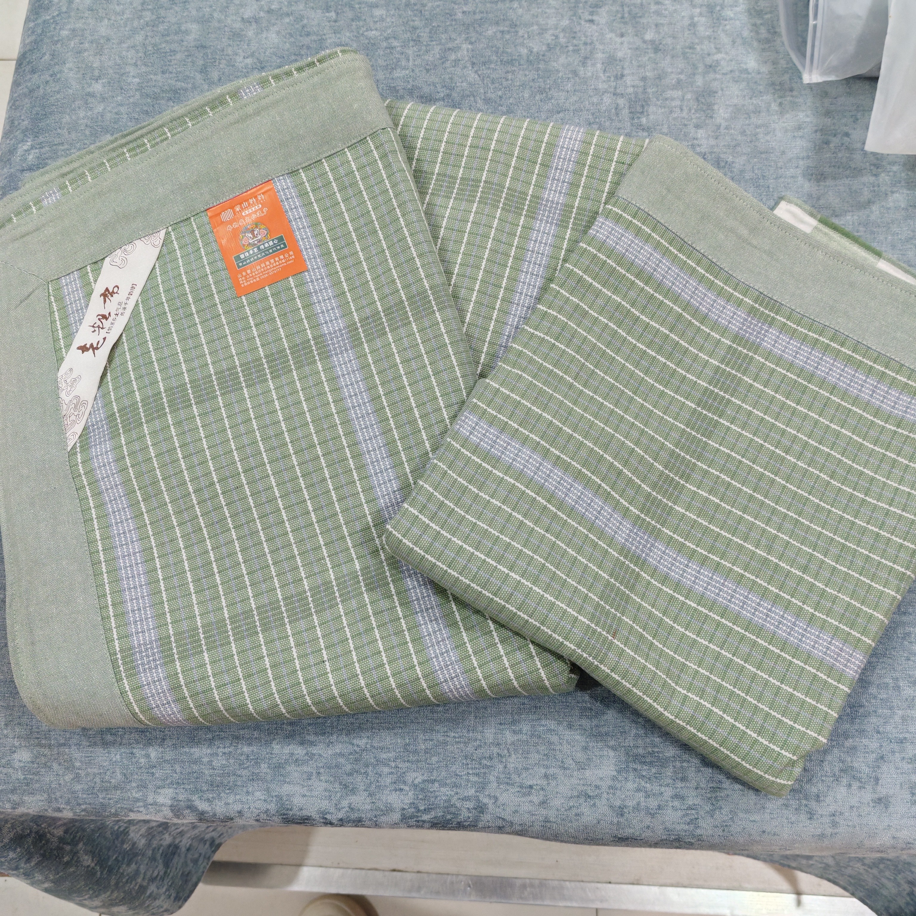 2×2.3米 粗布凉席三件套