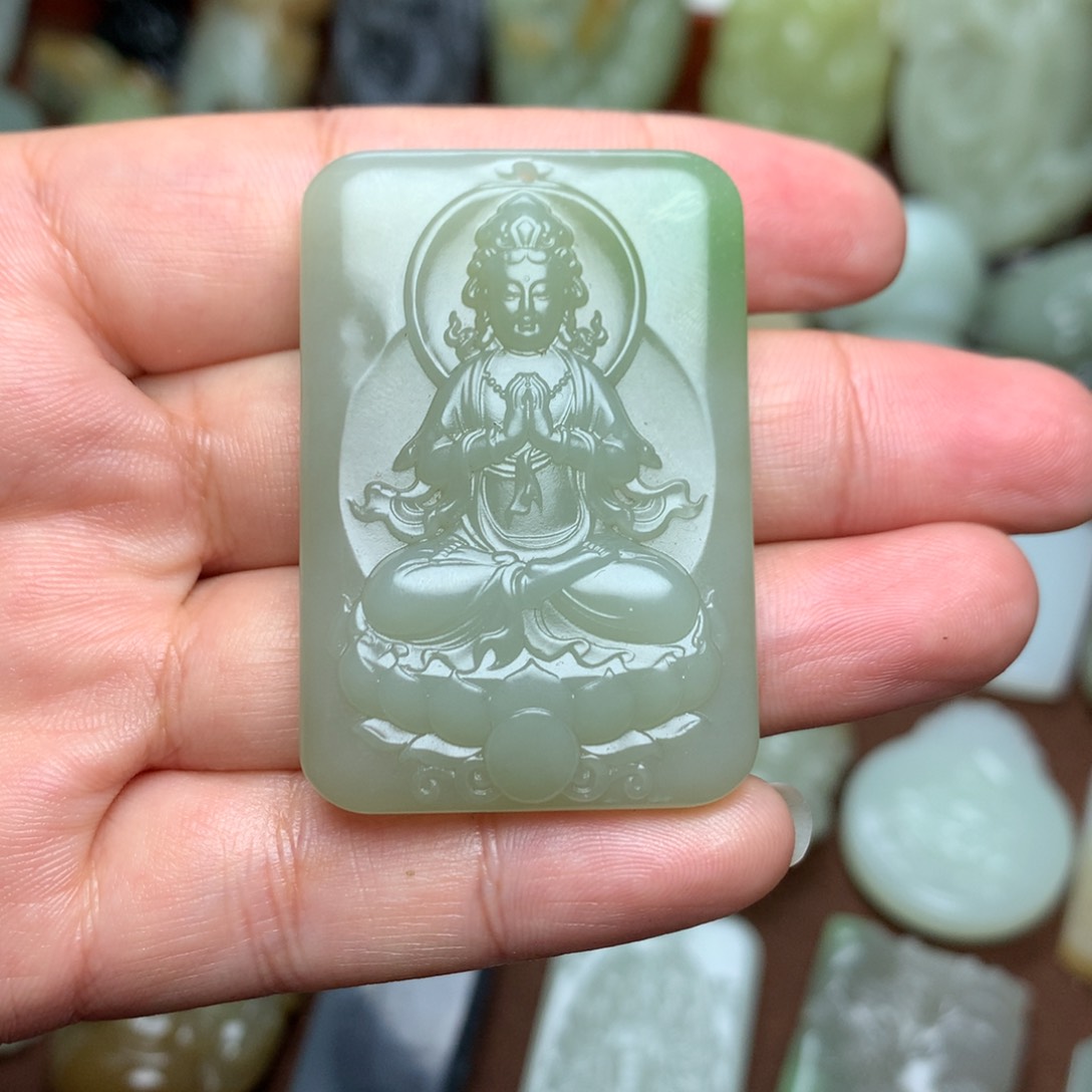 和田玉挂件未镶嵌