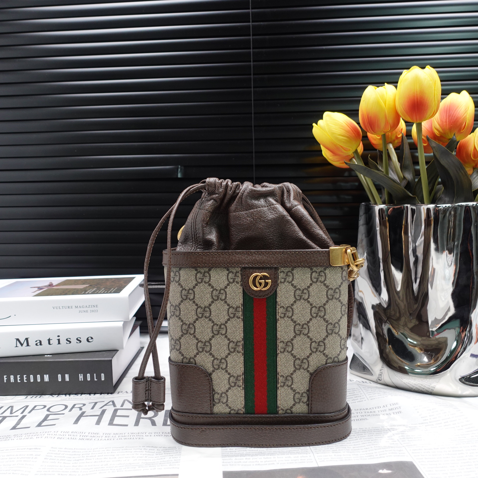 95新 GUCCI/古驰 单肩包/T10156718