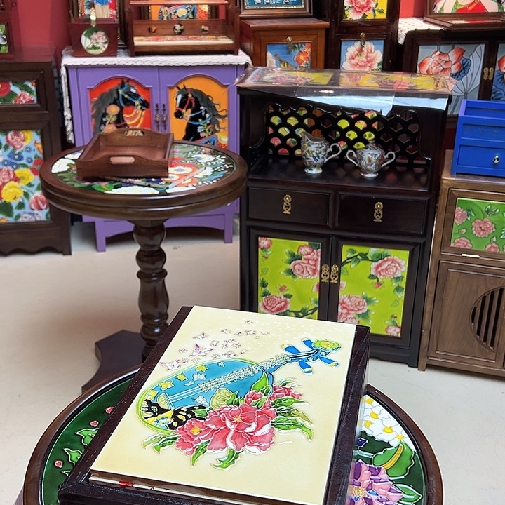 *****陶六宫格干果盒好看的