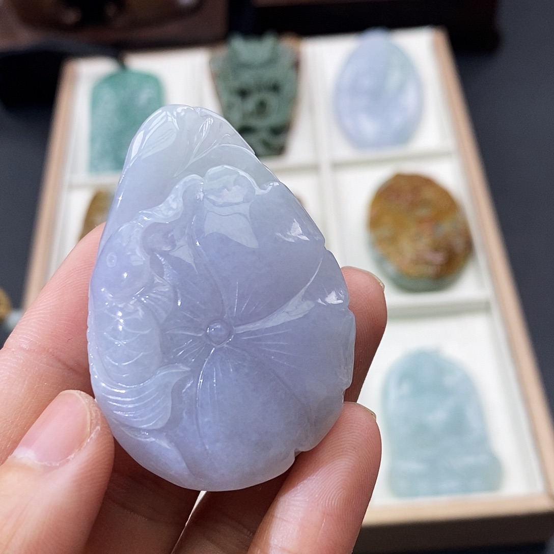 翡翠未镶嵌颈饰缅甸翡翠a货