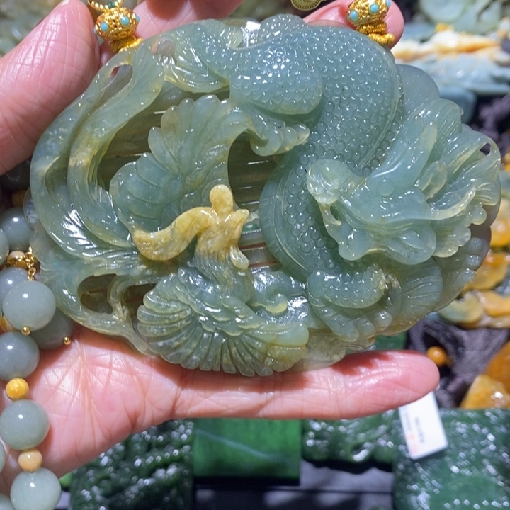 岫玉岫玉吊坠未镶嵌