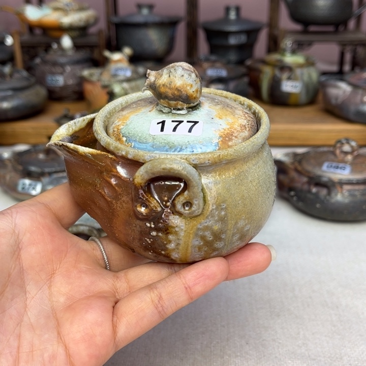 壶裸柴烧陶瓷茶具