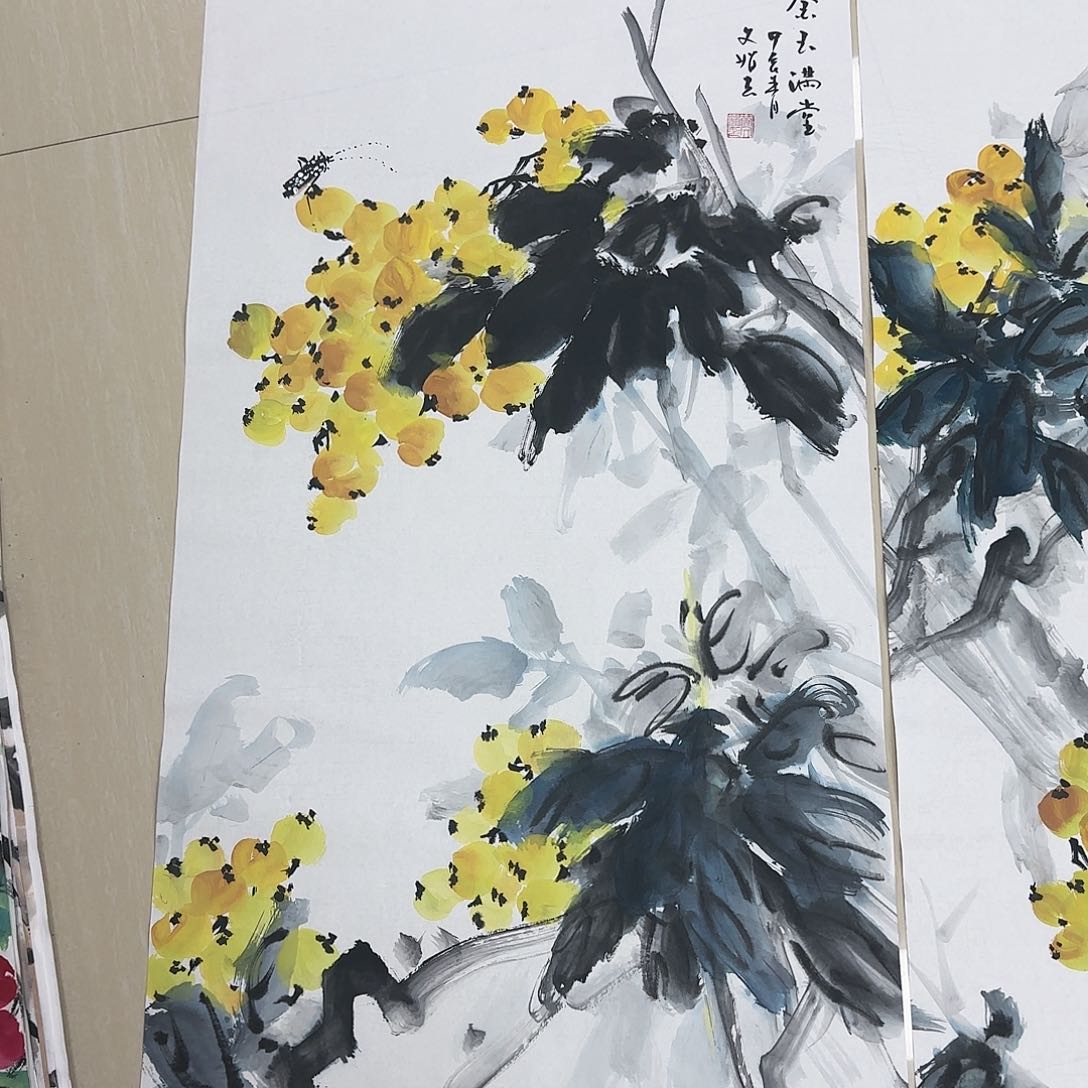 国画国画作品集一个