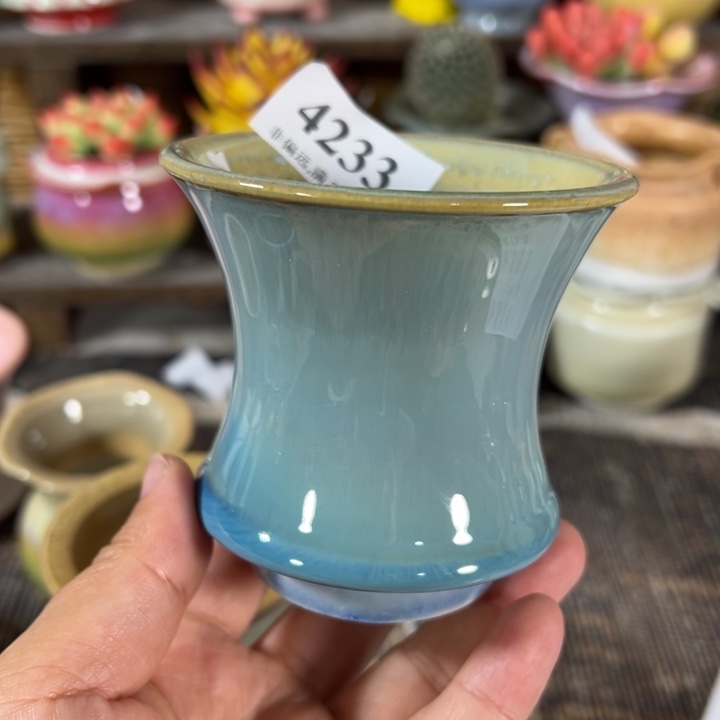 口7.5 手工花盆满30包邮