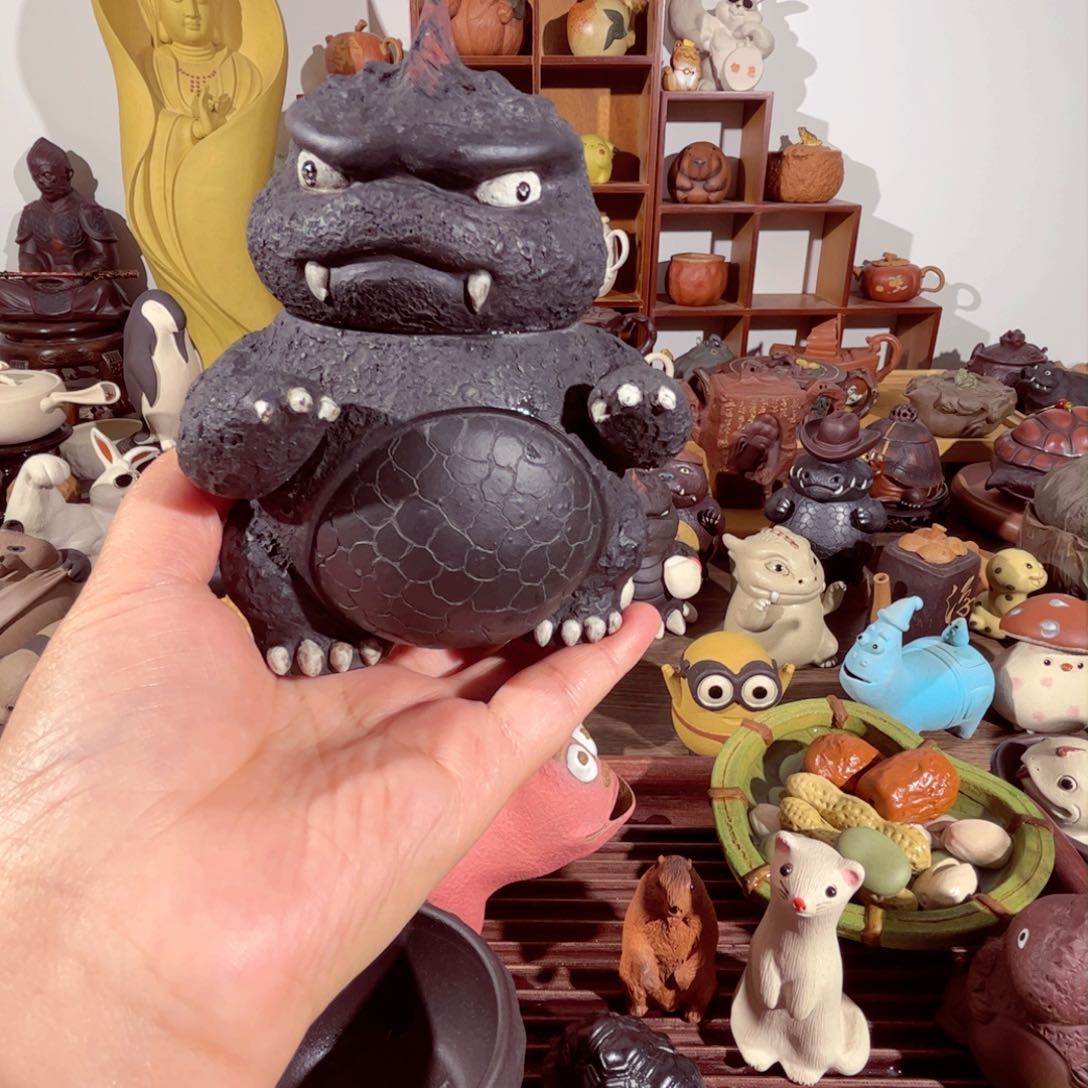 紫砂茶壶?****?纯手工制作过程非常