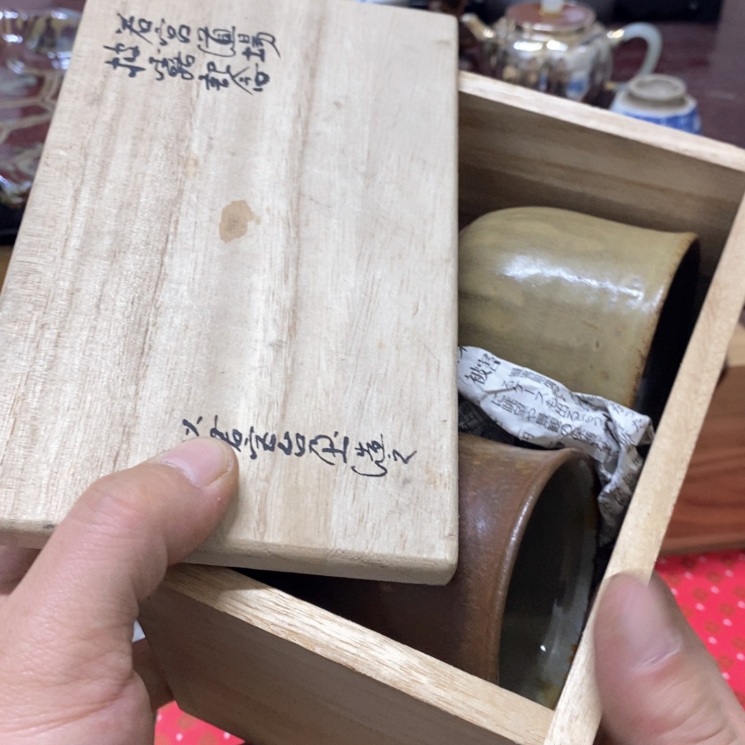 茶盏密胺手绘陶瓷杯子