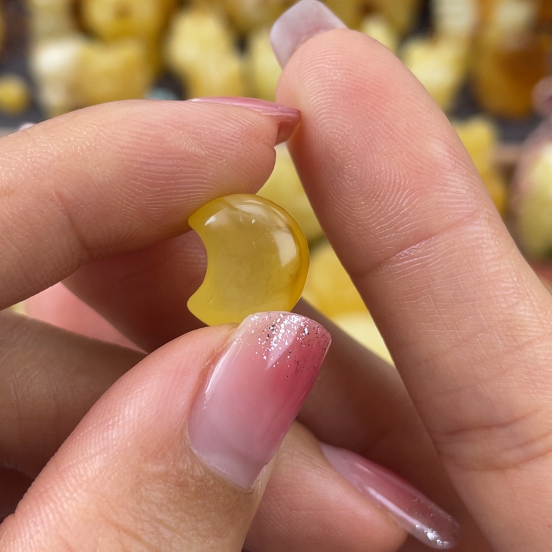 琥珀裸石未镶嵌蜜蜡