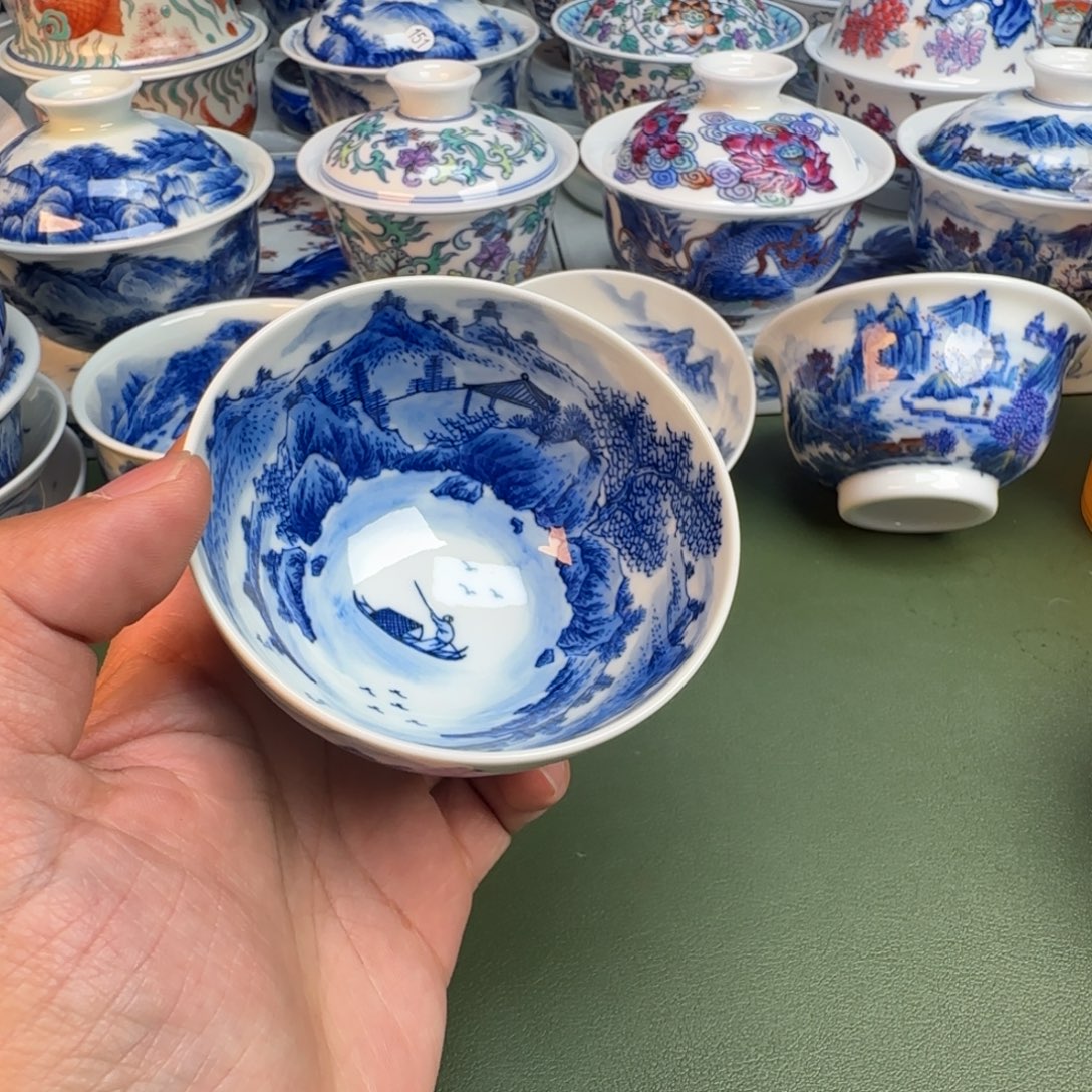 纯手工纯手绘茶具246