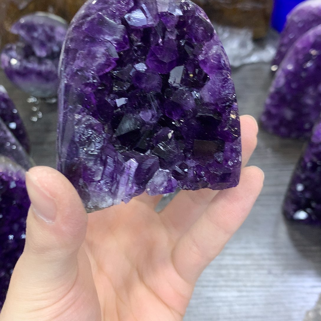 紫晶珠宝半成品未镶嵌16