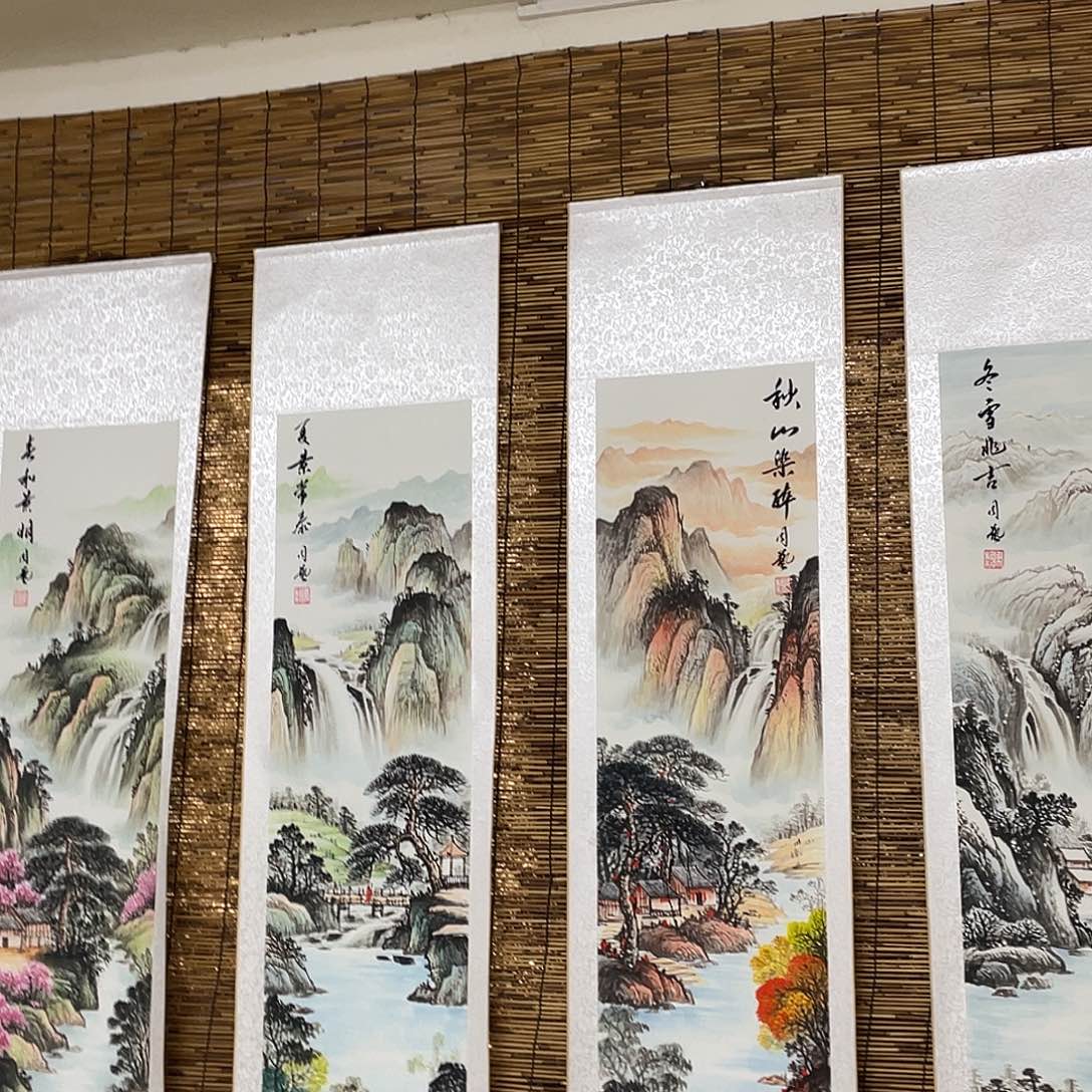 轻***月国画老师手笔手绘作品N