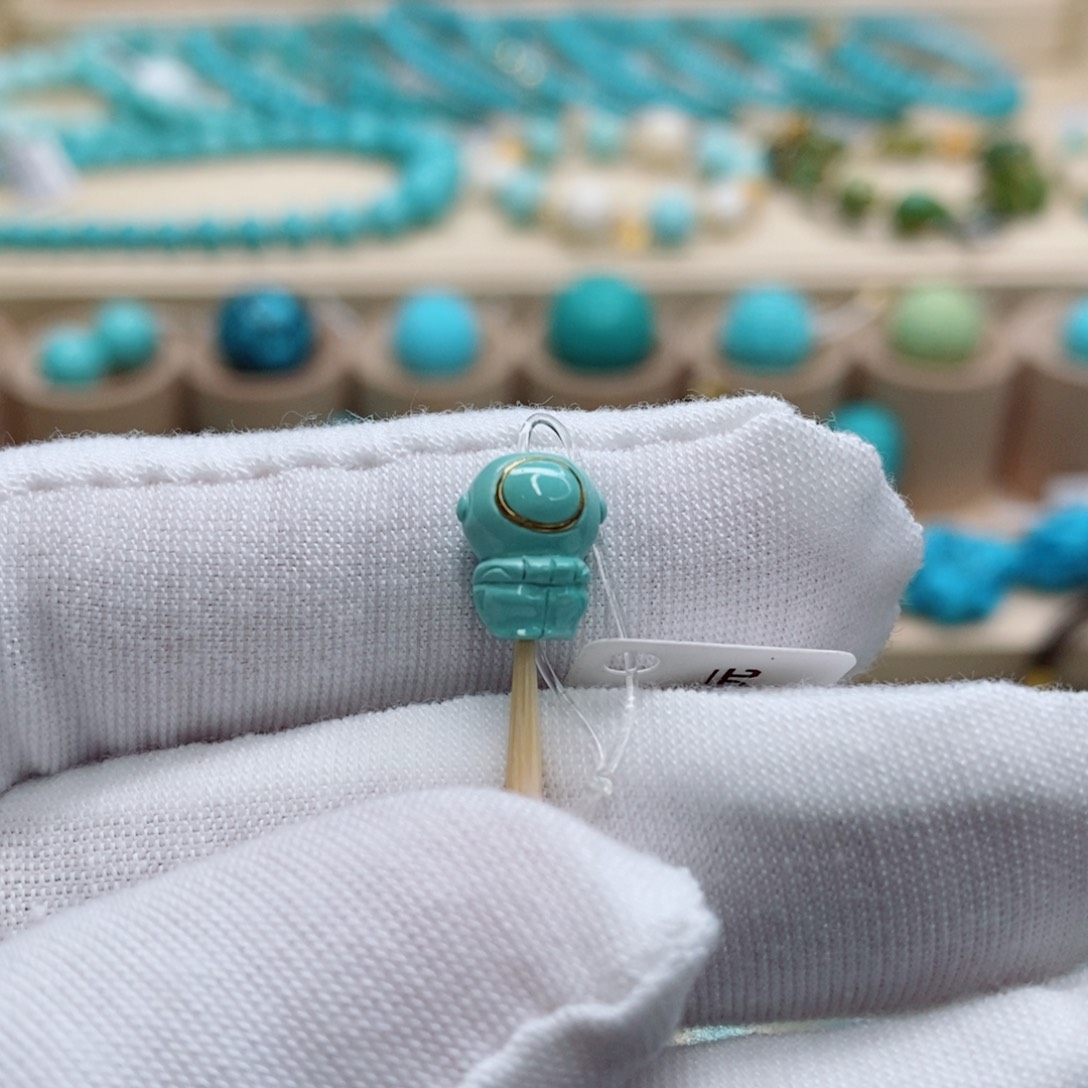 绿松石珠宝奇石未镶嵌