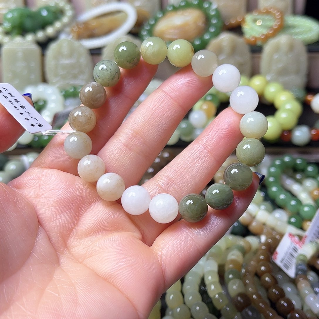 和田玉手链未镶嵌