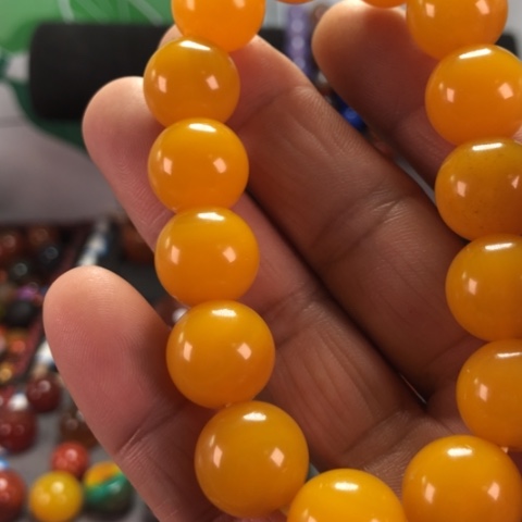 未镶嵌颈饰玛瑙/玉髓晚**霞