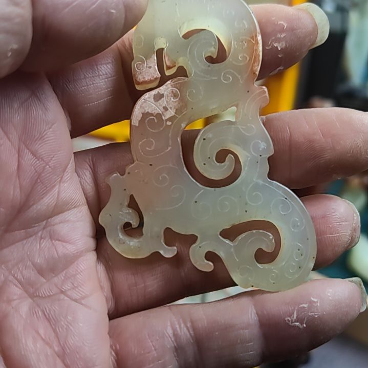 和田玉（糖玉）未镶嵌挂件