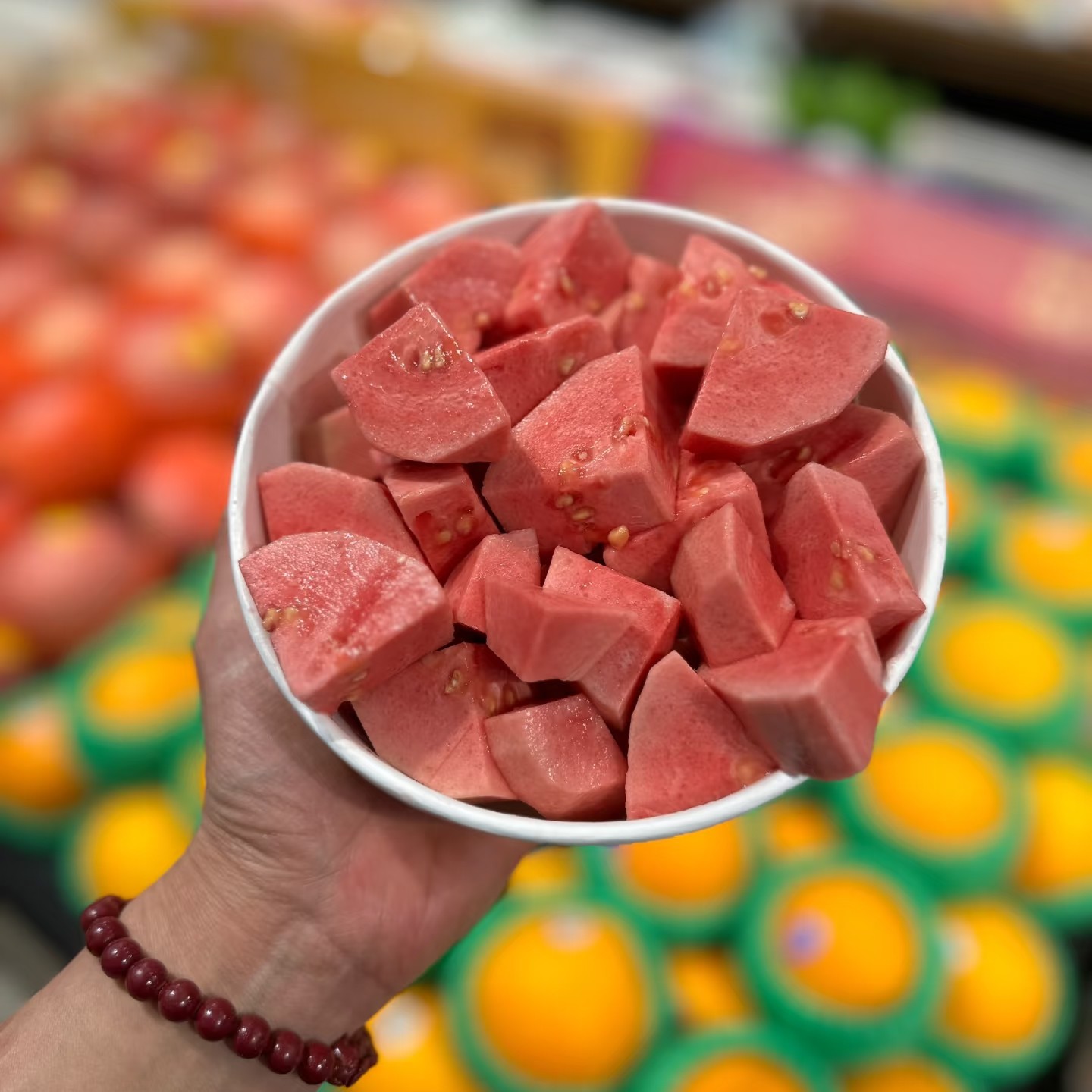 果切同城送树熟空运红心芭乐切盒