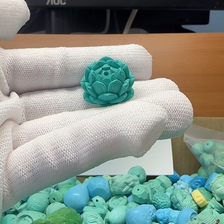 印石昌化石20大莲花