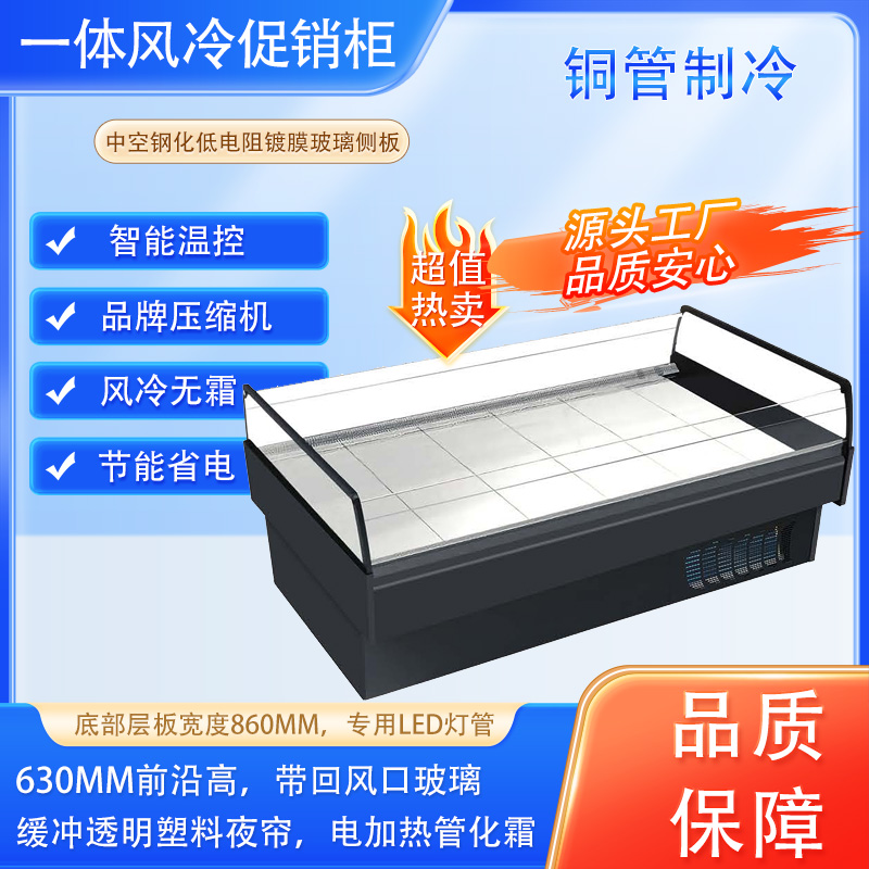 工作台保温酒店透明果切柜促销柜商用冰柜商用冰柜一体大容量小型