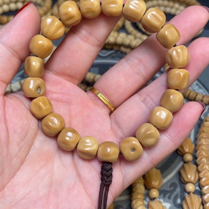 龙眼菩提吊坠龙脊菩提 原籽藏切小馒头11mm