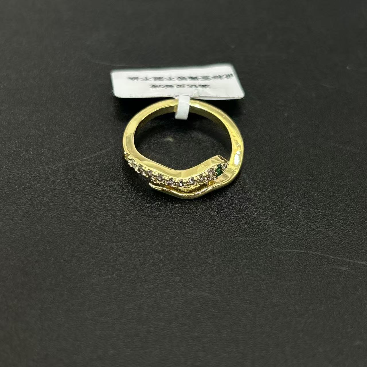 非金属莫桑石戒指 灵蛇戒（多样性发一件）