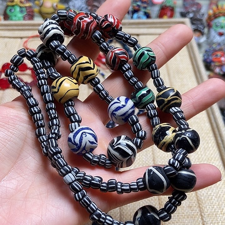 琉璃颈饰福利链子一条