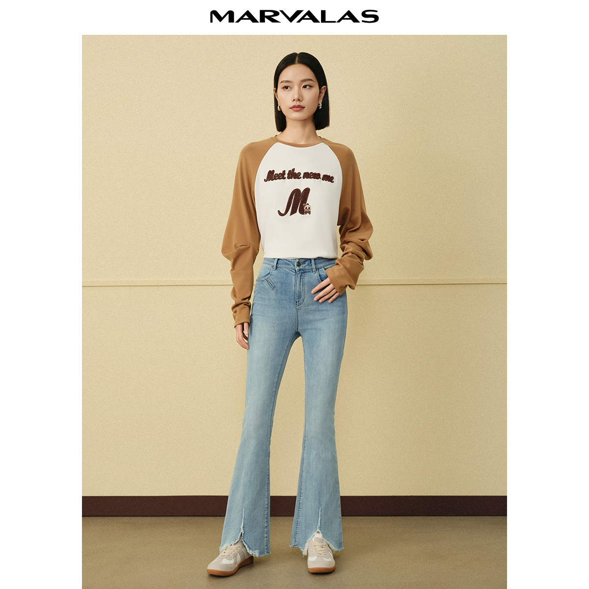 【粉丝专属】M103305691牛仔裤显瘦高腰时尚休闲